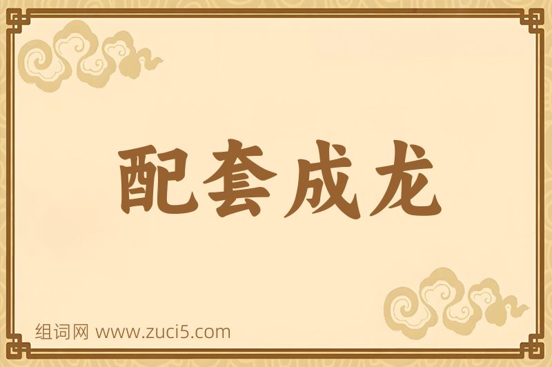 成语配套成龙图片