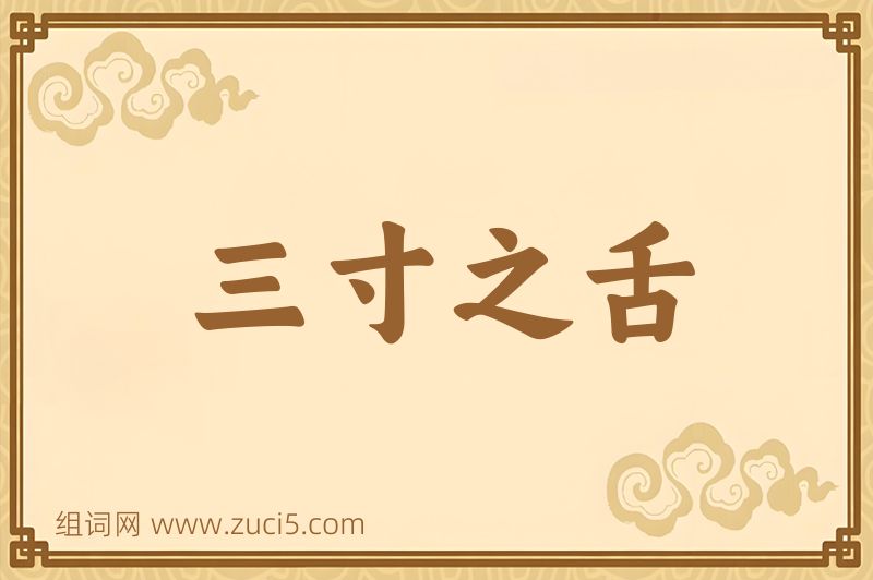 成语三寸之舌图片